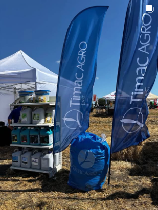 Social media post on instagram - timac agro event